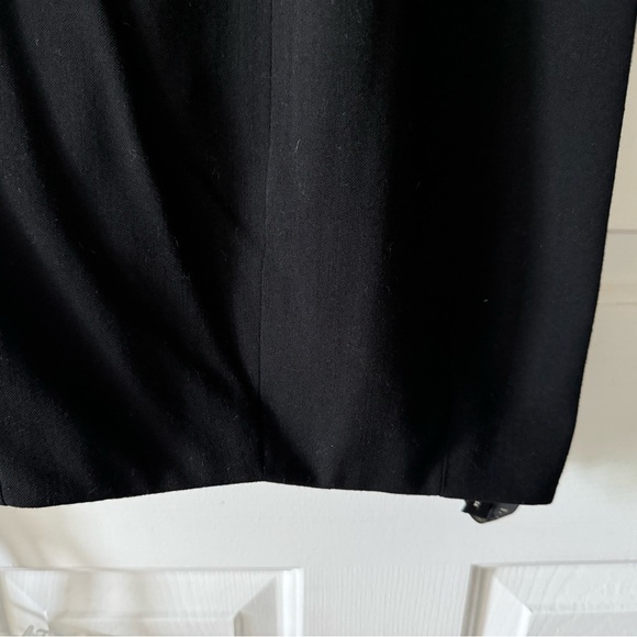 RALPH LAUREN DESIGNER BLACK WOOL PANTS. SIZE 8 NWOT - Picture 6 of 6